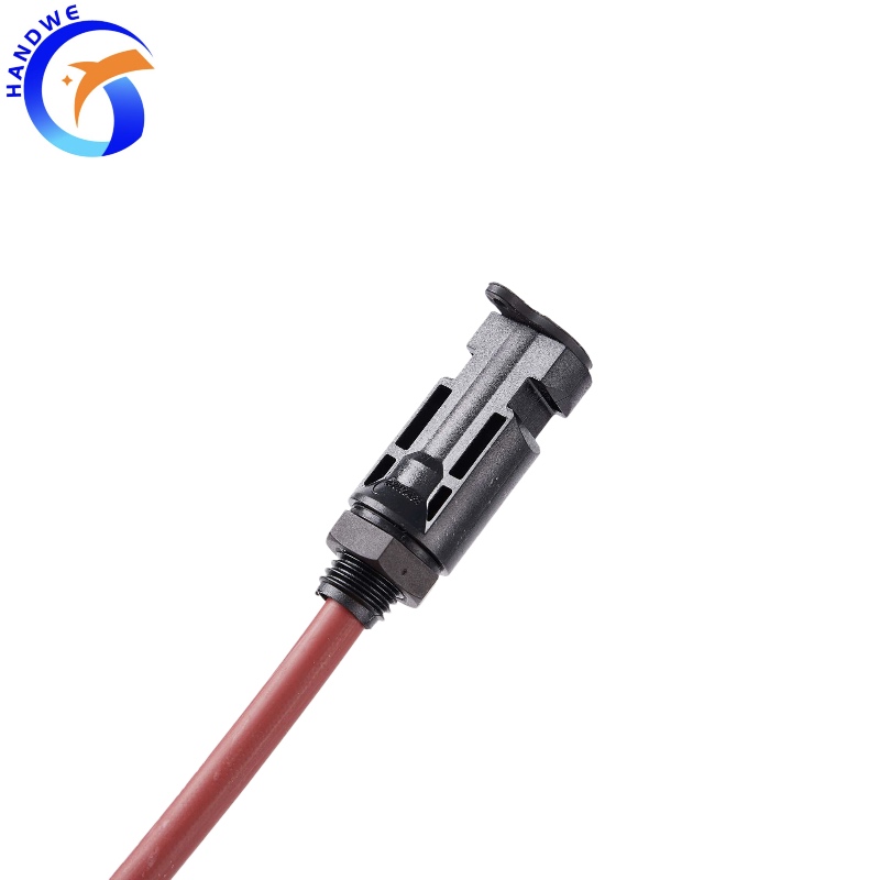 mc4 male 10awg red solar cable
