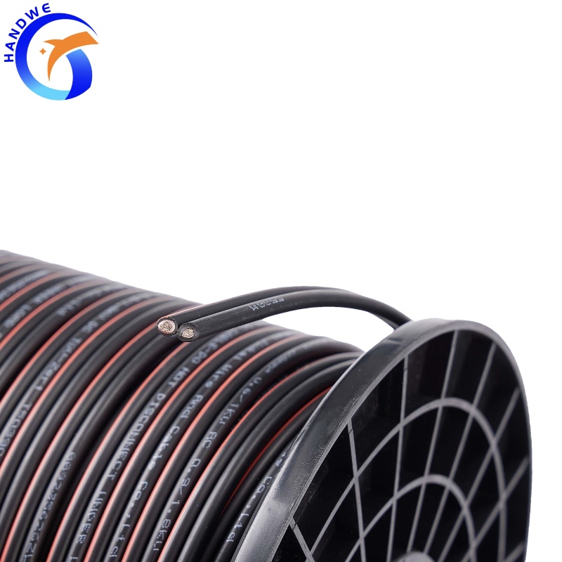 4mm twin core solar cable by drum 100meter