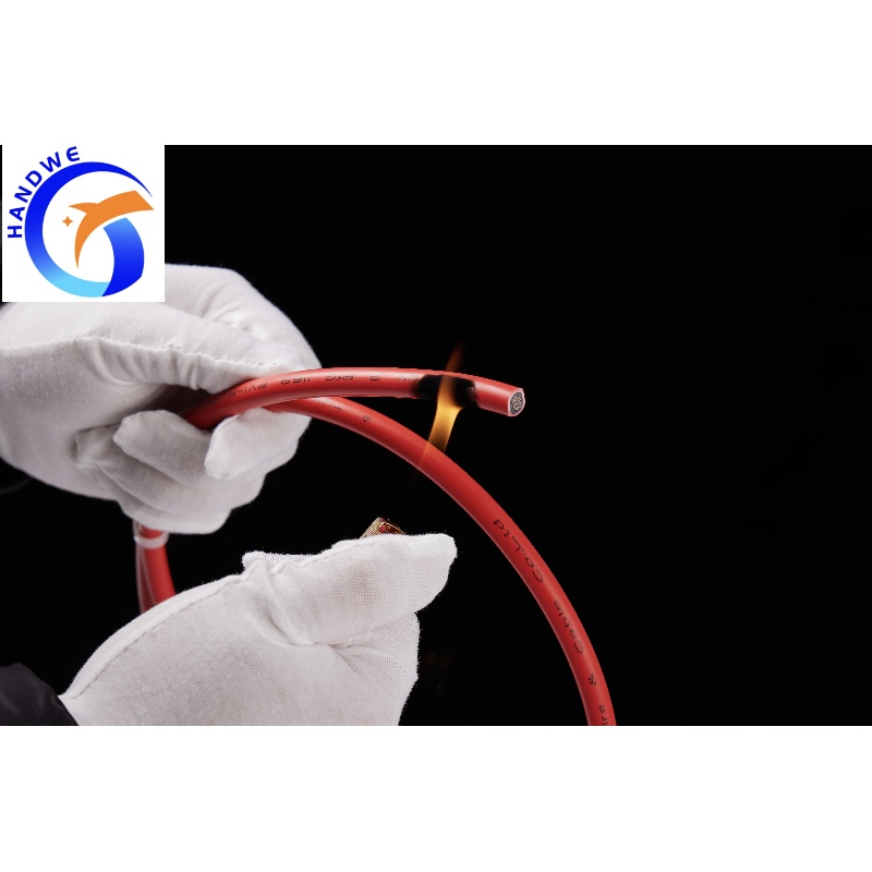 UL 10awg solar cables by roll red and black flame test